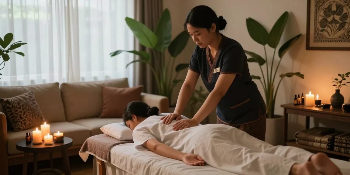 Experience soothing 논현동출장안마 in a tranquil home setting with aromatic ambiance.