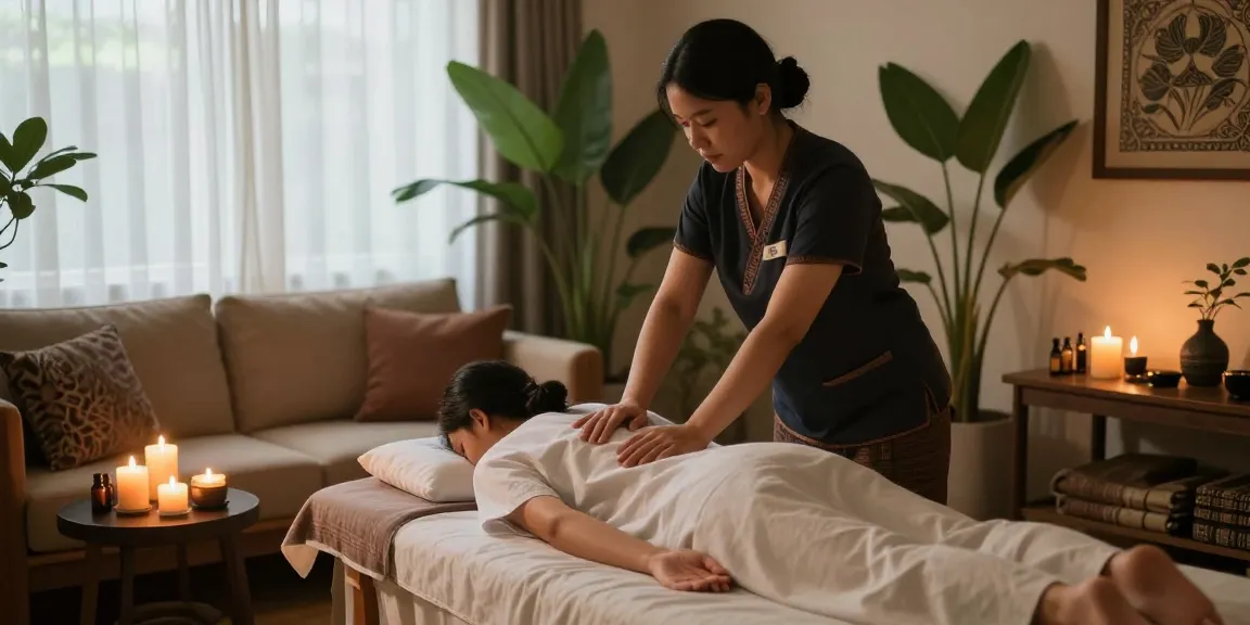 Experience soothing 논현동출장안마 in a tranquil home setting with aromatic ambiance.